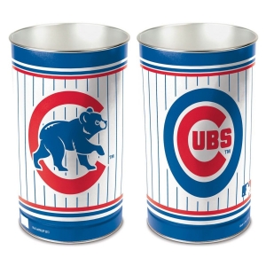 Chicago Cubs MLB 15" Tapered Wastebasket