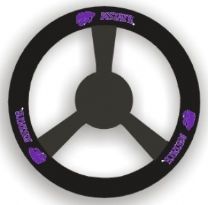 Kansas State Wildcats Leather Steering Wheel Cover
