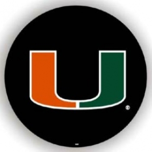 Miami Hurricanes NCAA Spare Tire Cover