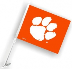 Clemson Tigers NCAA Car Flag
