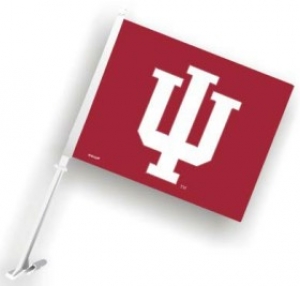 Indiana Hoosiers NCAA Car Flag