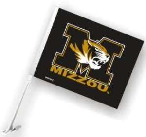 Missouri Tigers NCAA Car Flag