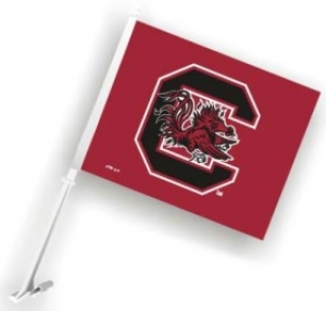 South Carolina Gamecocks NCAA Car Flag