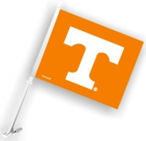 Tennessee Volunteers NCAA Car Flag