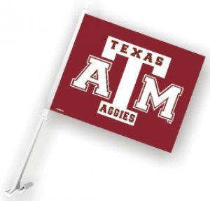 Texas A&M Aggies NCAA Car Flag