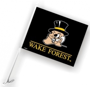 Wake Forest Demon Deacons NCAA Car Flag