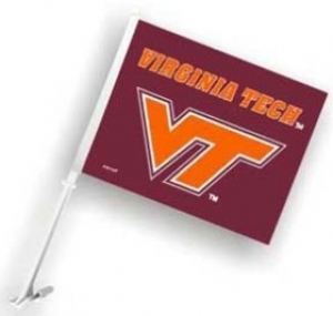 Virginia Tech Hokies NCAA Car Flag
