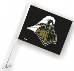 Purdue Boilermakers NCAA Car Flag