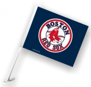 Boston Red Sox MLB Car Flag