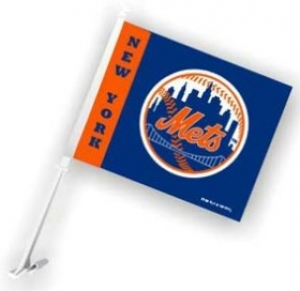 New York Mets MLB Car Flag