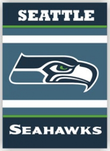 Seattle Seahawks 28" x 40" 2-Sided Banner