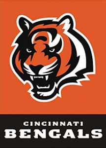 Cincinnati Bengals NFL 28" x 40" 2-Sided Banner