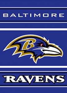 Baltimore Ravens NFL 28" x 40" 2-Sided Banner