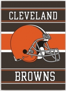 Cleveland Browns NFL 28" x 40" 2-Sided Banner