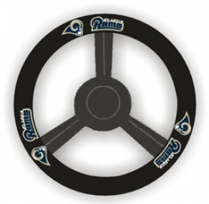St. Louis Rams Leather Steering Wheel Cover