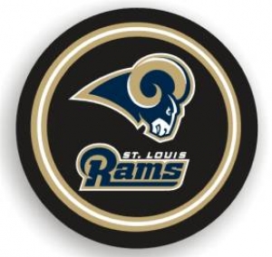 St. Louis Rams NFL Black Spare Tire Cover