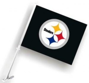 Pittsburgh Steelers NFL Car Flag