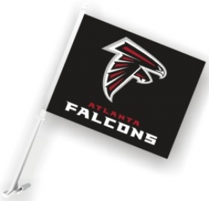 Atlanta Falcons NFL Car Flag