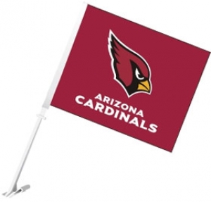 Arizona Cardinals NFL Car Flag