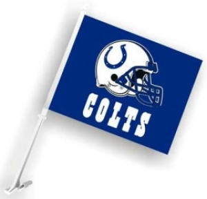 Indianapolis Colts NFL Car Flag