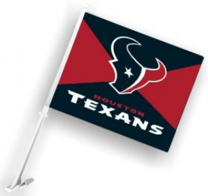 Houston Texans NFL Car Flag