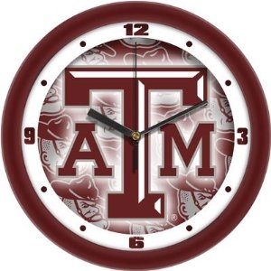 Texas A&M Aggies 12"  NCAA Wall Clock