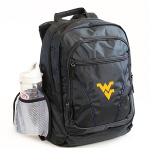 West Virginia Mountaineers NCAA 2 Strap Laptop School Backpack-FREE SHIPPING