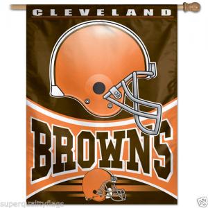 Cleveland Browns NFL 27" x 37" Vertical Outdoor Flag