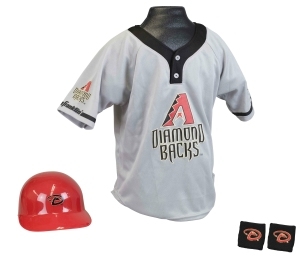 Arizona Diamondbacks MLB Youth Helmet and Jersey Set