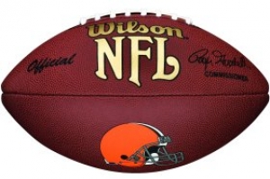 Cleveland Browns Collectible Composite NFL Wilson Football