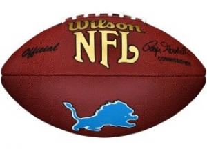 Detroit Lions Collectible Composite NFL Wilson Football