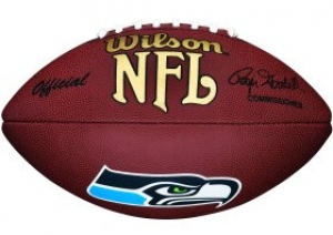 Seattle Seahawks Collectible Composite NFL Wilson Football
