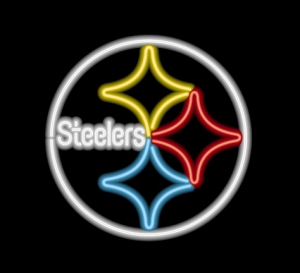 Pittsburgh Steelers Commercial Grade NFL Neon Pub Sign-FREE SHIPPING
