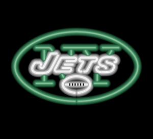 New York Jets Commercial Grade NFL Neon Pub Sign-FREE SHIPPING