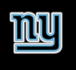 New York Giants Commercial Grade NFL Neon Pub Sign-FREE SHIPPING