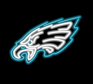 Philadelphia Eagles Commercial Grade NFL Neon Pub Sign-FREE SHIPPING