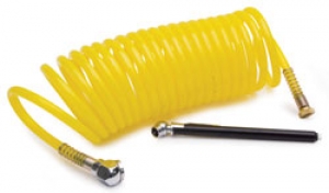 16' Tire Air Jumper Emergency Air Transfer Unit with Chuck and Gauge