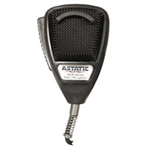 Astatic 636L Noise Canceling CB Black Microphone
