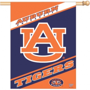 Auburn Tigers 27" x 37" Vertical Outdoor Flag Pole Flag