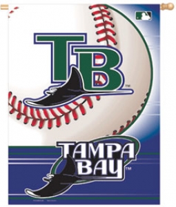 Tampa Bay Rays MLB 27" x 37" Vertical Outdoor Flag