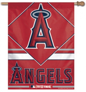 Anaheim Angels MLB 27" x 37" Vertical Outdoor Flag Pole Flag