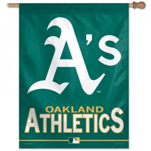 Oakland Athletics MLB 27" x 37" Vertical Outdoor Flag