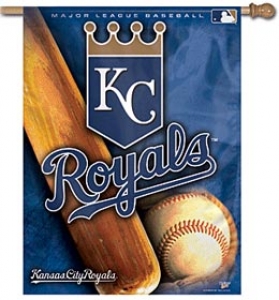 Kansas City Royals MLB 27" x 37" Vertical Outdoor Flag