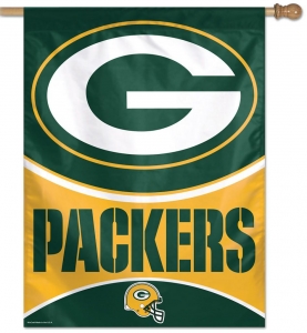 Green Bay Packers NFL 27" x 37" Vertical Outdoor Flag