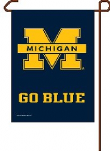 Michigan Wolverines 11" x 15" Big 10 Garden Flag