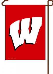 Wisconsin Badgers 11" x 15" NCAA Garden Flag