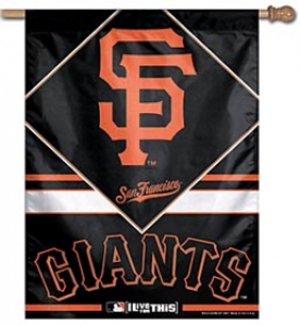 San Francisco Giants MLB 27" x 37" Vertical Outdoor Flag