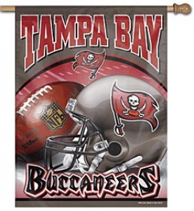 Tampa Bay Buccaneers NFL 27" x 37" Vertical Outdoor Flag
