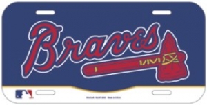 Atlanta Braves License Plate