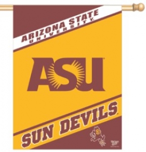 Arizona State Sun Devils 27" x 37" Vertical Outdoor Flag Ploe Flag